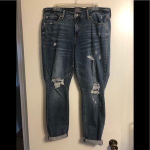 Torrid Boyfriend Straight Jeans Vintage Stretch